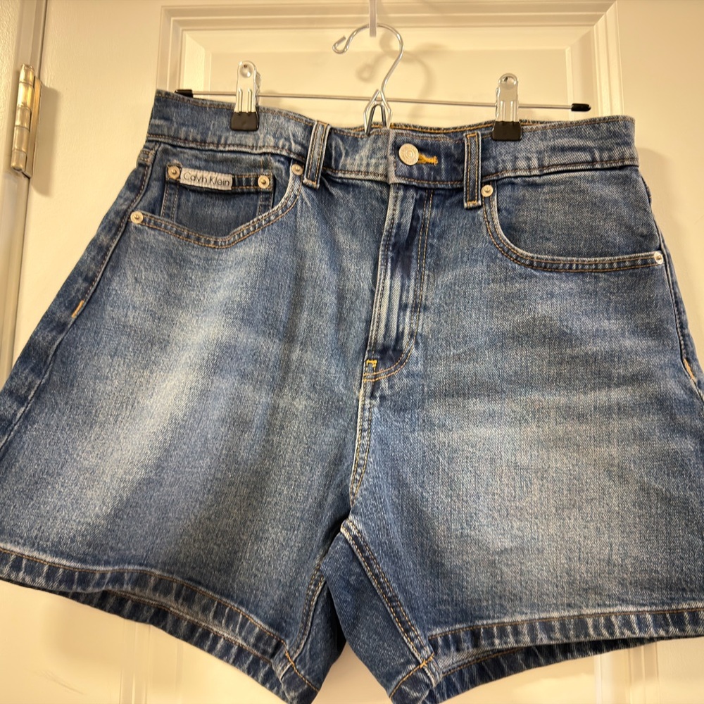 Calvin Klein Women's Classic Blue Jean Shorts